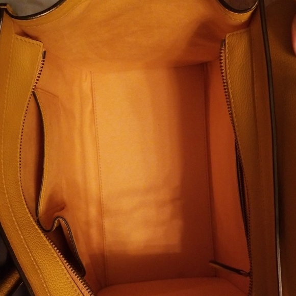 CELINE Mini lugage -Ocre color - Picture 6 of 7